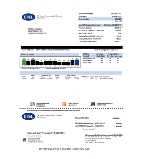 Utility Bill, DP&L